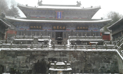 寺庙,美因河,武当山,道教,神殿,水平画幅,无人,中国,摄影