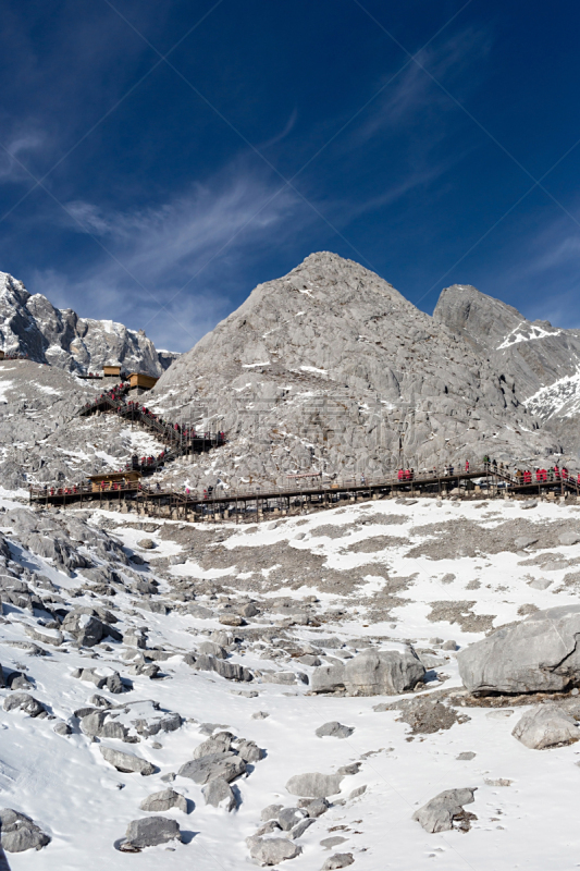 玉龙雪山,丽江,云南省,垂直画幅,旅游目的地,地形,山,无人,户外,摄影