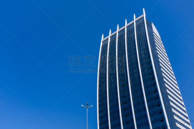 天空,摩天大楼,蓝色,商务,博客,圆柱体,技术,现代,建筑业,钢铁