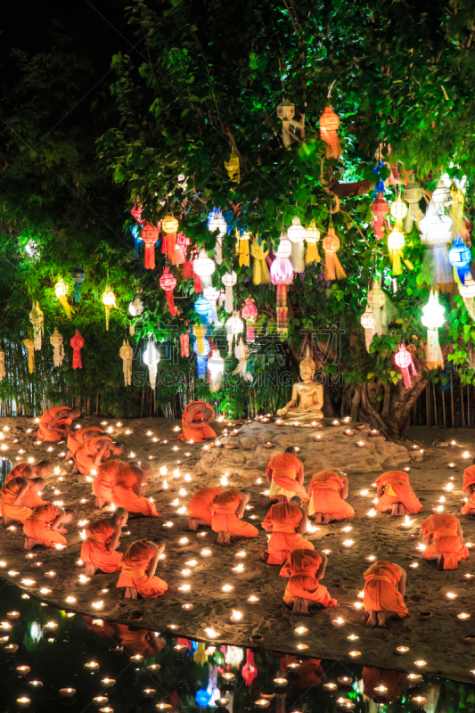 佛,一年生植物,传统节日,盼道寺,黄金,寺庙,易鹏,Loi Krathong,杰温传统高球赛,商店开业