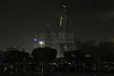 科威特,塔,科威特塔,建筑外部,风景,图像,光轨,波斯湾,无人,户外