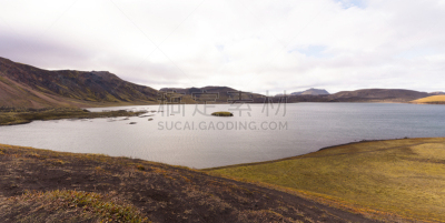 湖,冰岛国,兰德玛纳,水,天空,国家公园,水平画幅,无人,火山地形,苔藓