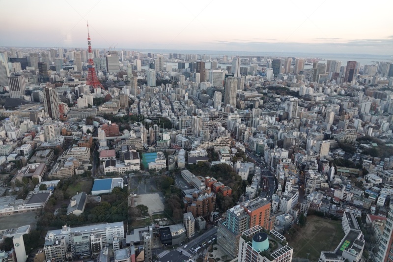 六本木森大厦,地形,室内地面,六本木之丘,城镇景观,风景,摩天大楼,图像,无人