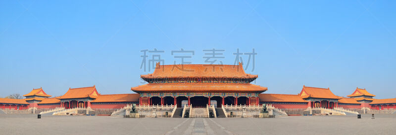 故宫,天空,艺术,水平画幅,古老的,都市风景