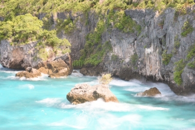 悬崖,自然,水,水平画幅,地形,无人,全景,夏天,户外,盖蒂中心