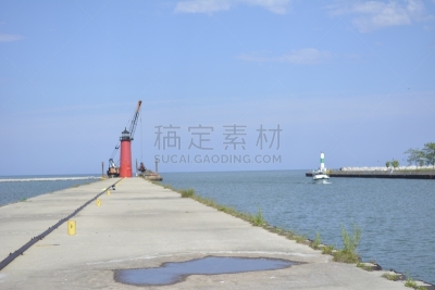 码头,在之后,水,天空,美,水平画幅,沙子,海港,挖泥船,户外