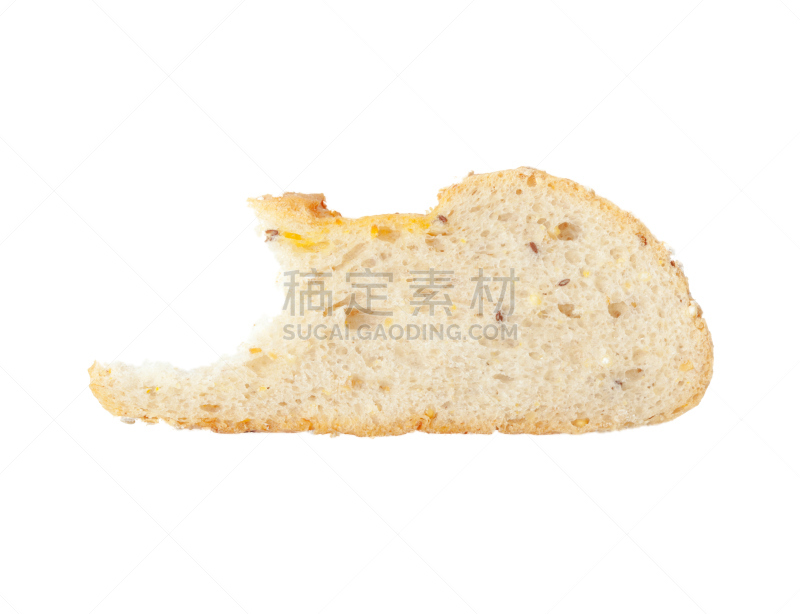 面包,黑麦镇,面粉,粗糙的,水平画幅,酵母,健康保健,背景分离,图像,完整