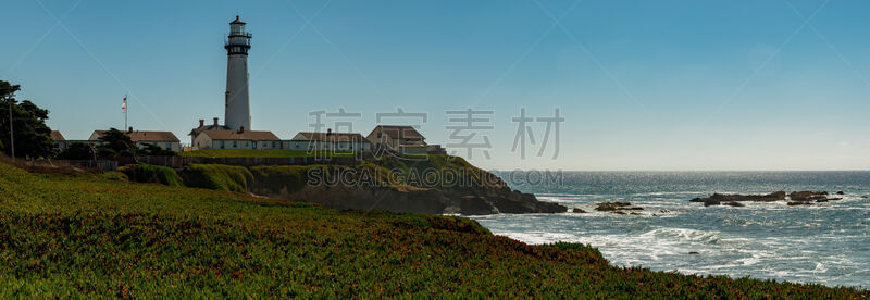 鸽子点灯塔,云,加利福尼亚,著名景点,自然美,海岸线,波浪,岩石,鸽子,户外
