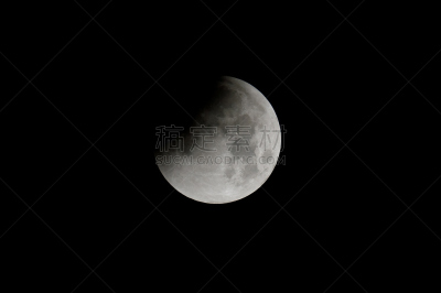 月蚀,月亮,自然美,水平画幅,夜晚,无人,日月食,摄影