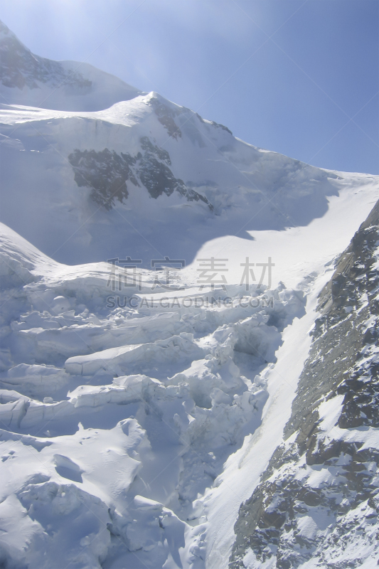 身体活动,瑞士阿尔卑斯山,冰河,特写,风险,寒冷,环境,雪,动机,岩石