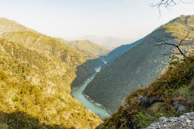 恒河,瑞诗凯诗,印度,非凡的,风景,乌塔兰恰尔邦,青山山脉,灵性,运动,云