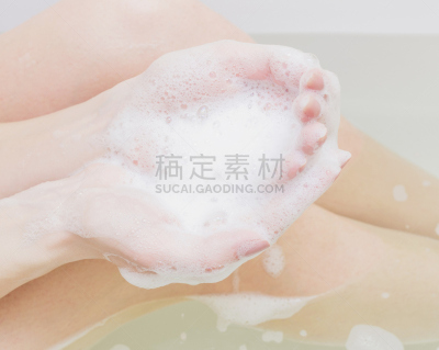 部分,手,女性,白色,自然美,肥皂,图像,足浴,泡沫材料,浴盆