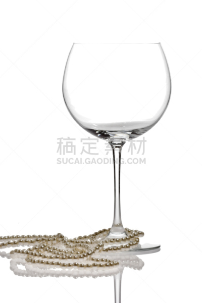 葡萄酒杯,珍珠,绑扎了的,个人随身用品,垂直画幅,葡萄酒,美,宝石,形状,表格