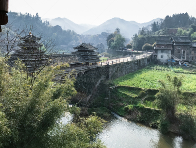 桥,黄昏,雨,风,杨浦大桥,三江,亭台楼阁,乡村风格,走廊,乡村