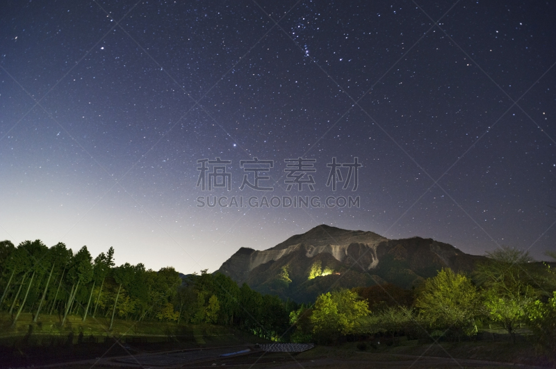 羊山公园,夜晚,自然,秩父市,秋天,秩父,图像,无人,水平画幅,日本