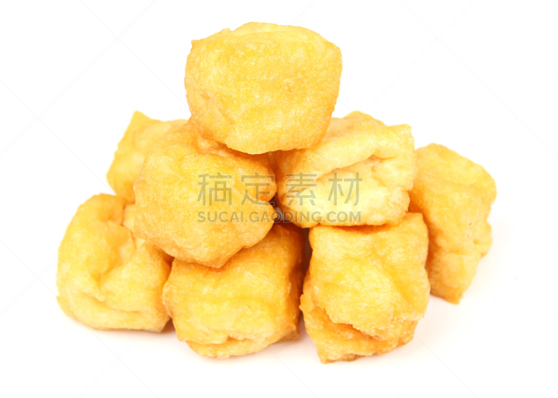 豆腐,泡芙,水平画幅,素食,无人,背景分离,大豆,特写,凝乳酪,东方食品