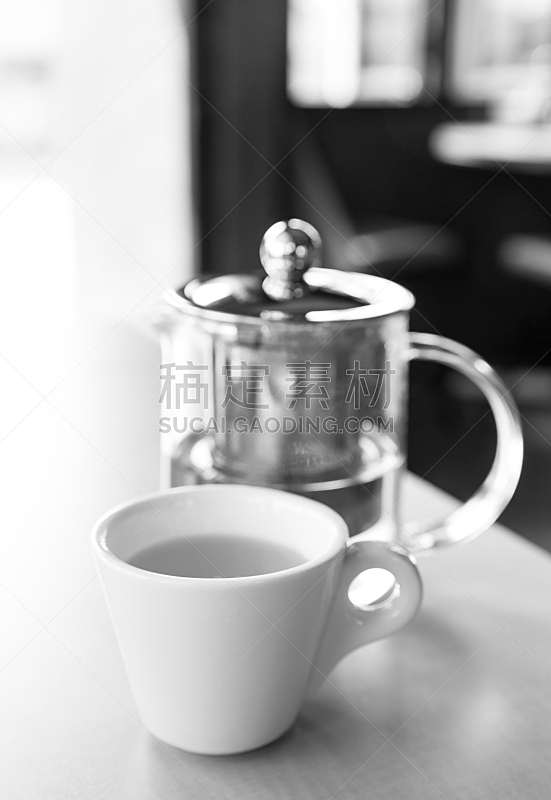 茶杯,垂直画幅,褐色,式样,早餐,木制,无人,早晨,特写,热