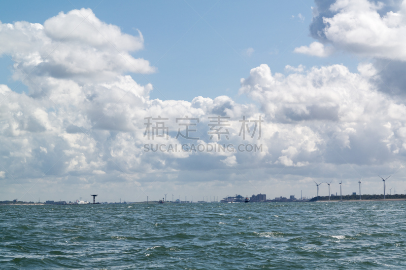 海港,鹿特丹,荷兰,建筑物门,海洋,水,水平画幅,欧洲,货运,马斯弗莱克特