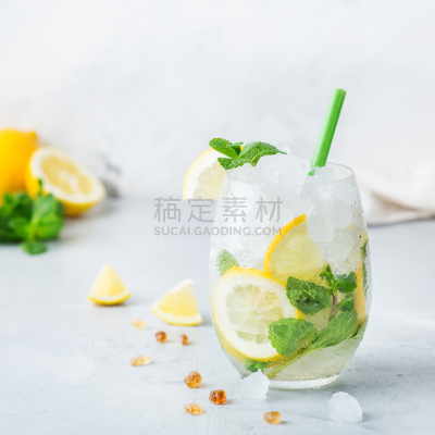 含酒精饮料,饮料,莫吉托,柠檬水,长的,冷,水,灵性,鸡尾酒,果汁
