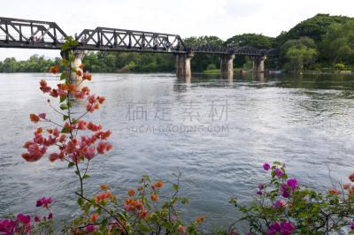北碧,泰国,桥,桂河大桥,葵涌河,铁路桥