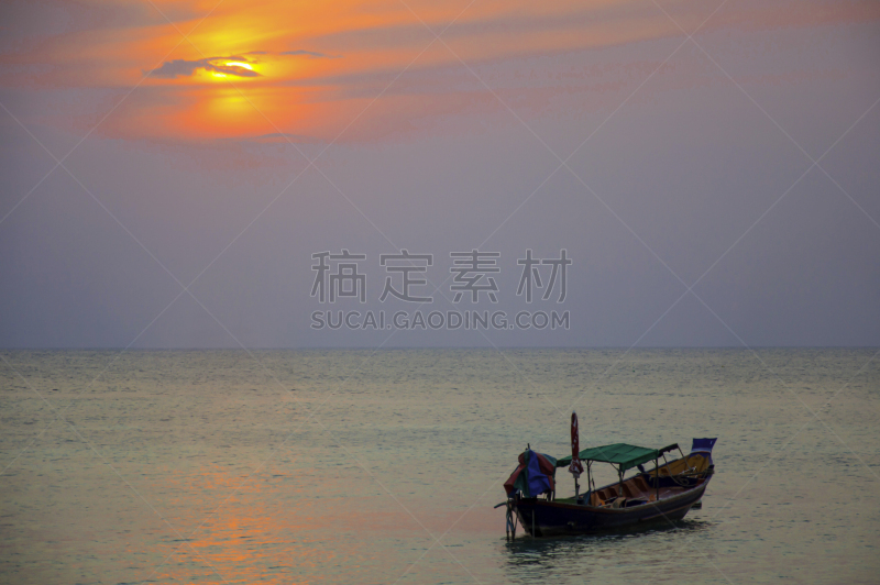 船,泰国,水,留白,客船,夏天,海滩,热带气候,逃避现实,黑云压城