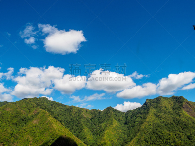 菲律宾,水稻梯田,自然,水平画幅,无人,乡村,巴拿威,户外,山,亚洲