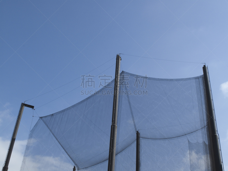网,高尔夫球运动,高处,防护网,安全的,图像,拿着,围栏,高尔夫练习场,户外