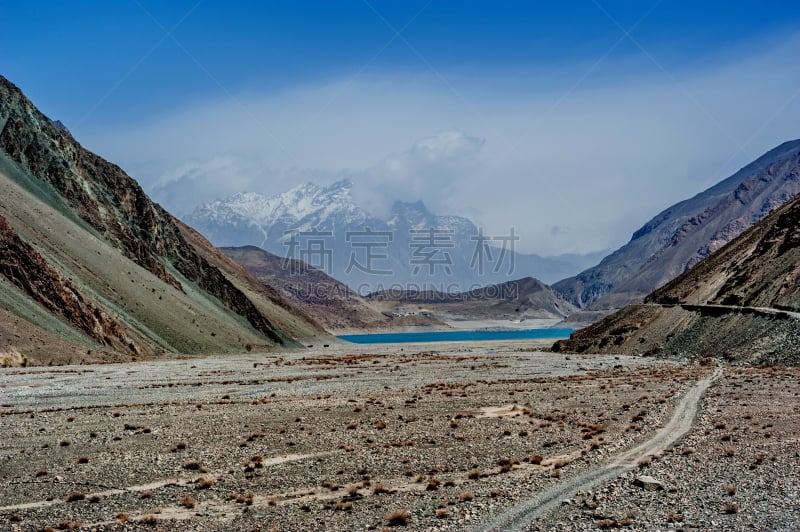 斯卡都,巴基斯坦,山谷,喀喇昆仑山,自然,天空,水平画幅,地形,岩石,无人