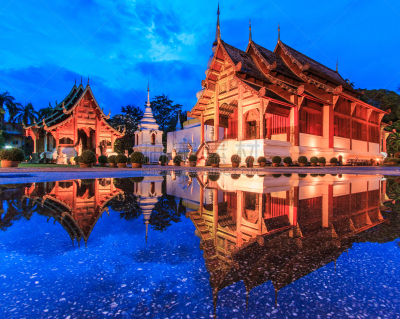 风景,帕辛寺,拉那风景饭店,曙暮光,泰国,东亚人,古董,古典式,爱,保护