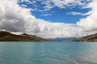 湖,羊卓雍措,yamdrok yamtso,水,天空,灵性,水平画幅,雪,无人,喜马拉雅山脉
