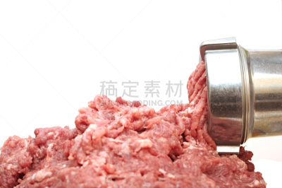 绞肉机,炸肉排,水平画幅,填塞料,生食,家庭生活,膳食,肉末,金属,机器