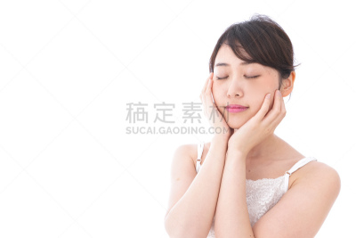 青年女人,青少年,彩妆,spa美容,日本人,润肤露,人的眼睛,青年人,白色,人的脸部