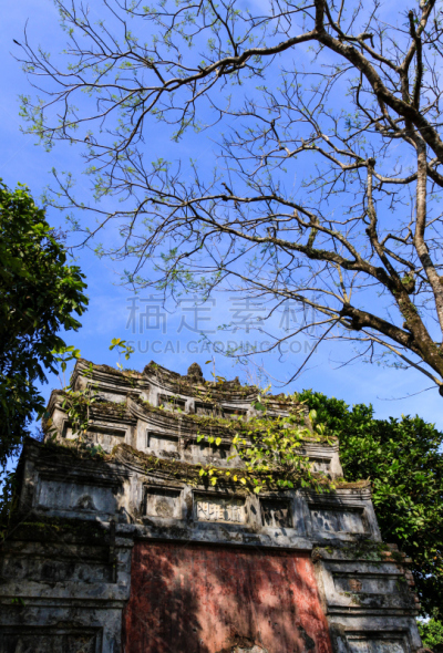 中午,大门,顺化王宫,顺化,承天顺化,垂直画幅,越南人,古城,东南亚半岛,犹太教会堂