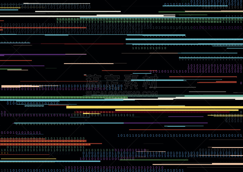 二进制码,数字1,条纹,数字,背景,垂直画幅,流线型,数字2,抽象,故障艺术风格