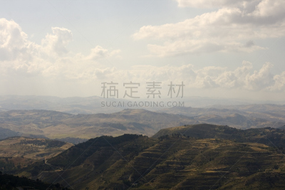 恩纳省,非都市风光,水平画幅,地形,山,人,户外,陆地,西西里,居住区