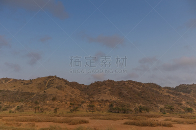 田地,非洲,农场,安哥拉,天空,褐色,水平画幅,沙子,无人,户外