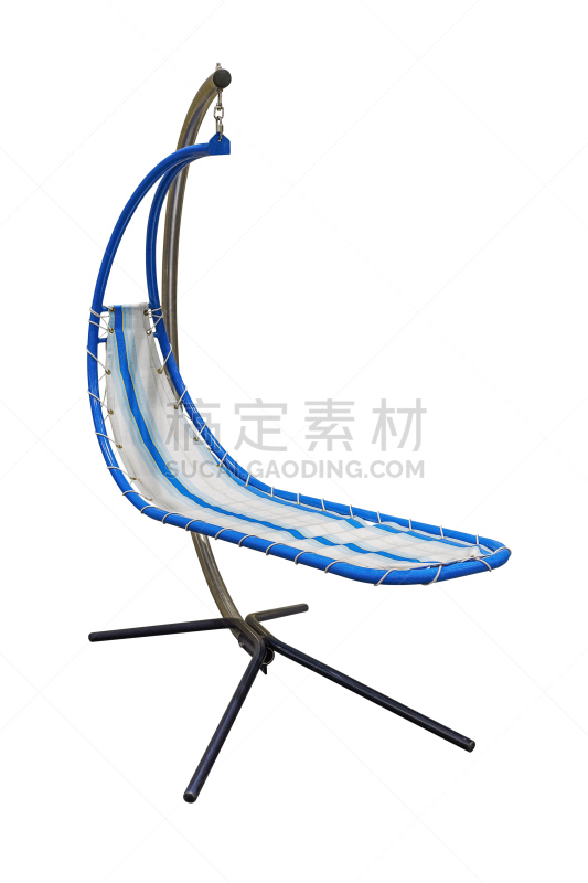 躺椅,白色背景,分离着色,项坠,垂直画幅,美,长椅,度假胜地,沙滩椅,座位