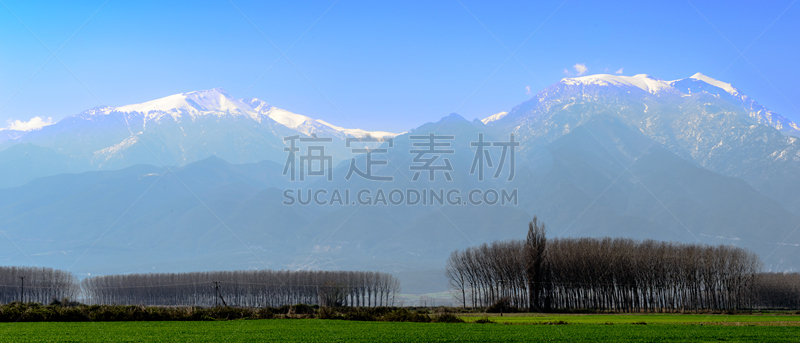 奥林匹士山,希腊,奥林匹克山,云景,极限运动,云,草,户外,晴朗,欧洲