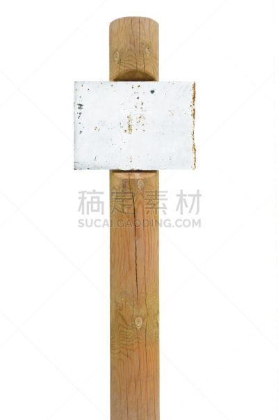 金属,生锈的,木桩,布告,木制,方向标,标志,杆,垂直画幅,留白
