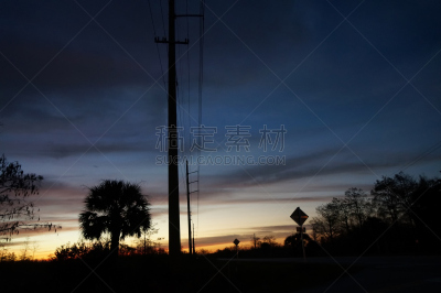 沼泽,天空,禅宗,水平画幅,月亮,曙暮光,户外,芦苇,湖,柏树