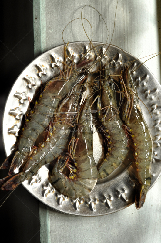 虾,孟加拉,垂直画幅,无人,生食,海产,海洋,盘子,2015年,专门技术