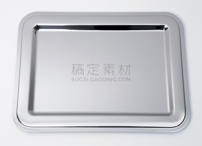 银盘,半球形盘,主菜餐盘,水平画幅,无人,长方形,干净,金属,餐盘,银