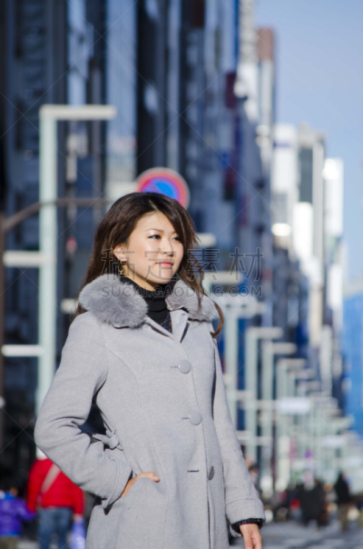 日本人,日本,女孩,东京,街道,注视镜头,仅日本人,肖像,一个人,女人