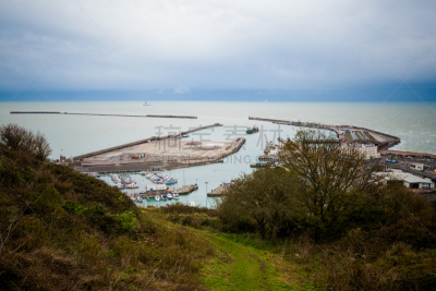 多佛的白色悬崖,北丘,white cliffs,多佛,肯特,自然,水平画幅,地形,景观设计,肯特岛