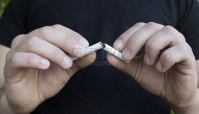 香烟,手,一半的,男人,眼泪,尼古丁,吸烟问题,烟草,癌症,水平画幅