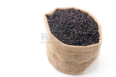 米,分离着色,白色背景,糯米面包,黑色,餐具,褐色,水平画幅,无人,生食