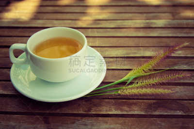 草,桌子,木制,运动模糊,组物体,背景,背景虚化,茶杯,月橘,艺术