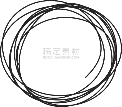 边框,乱画,草图,绿鳍马面鲀,黑色边框,椭圆形,漩涡形,卷着的,轮廓线画,绘画插图