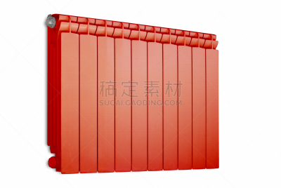 散热器,红色,下水塞,水平画幅,无人,平视角,金属,现代,白色,彩色图片