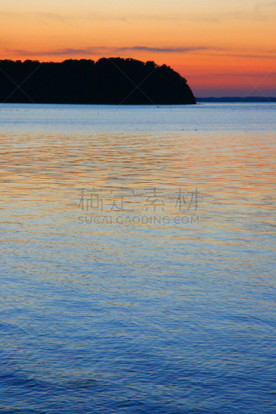 湖,垂直画幅,水,无人,日本,色彩渐变,曙暮光,户外,北海道,佐吕间湖
